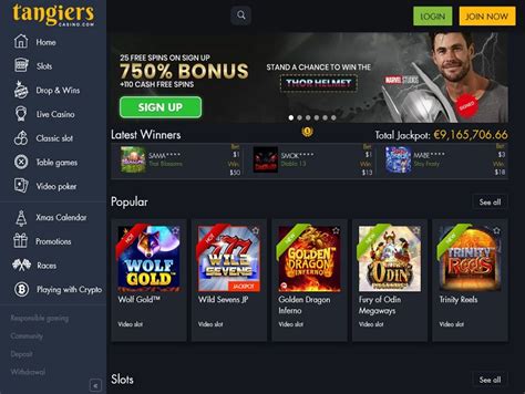 tangiers casino online